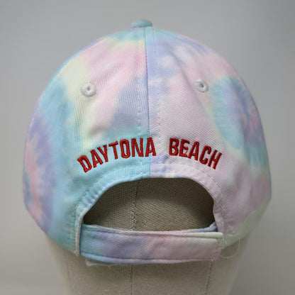 Bubba Gump Baseball Cap Blue Pink One Size Daytona Beach Heart Tie Dye Hat