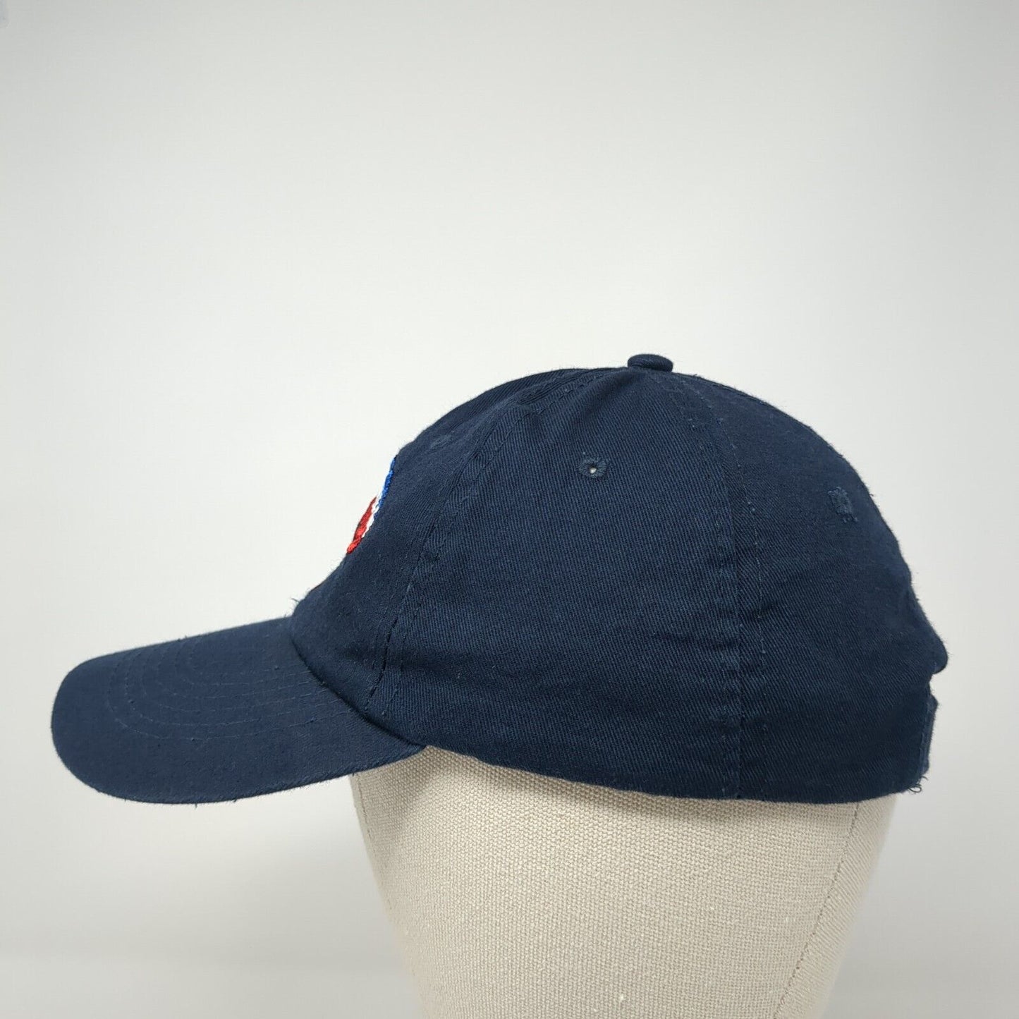 Puerto Rico Salsa Strapback Hat Blue One Size Adjustable Embroidered