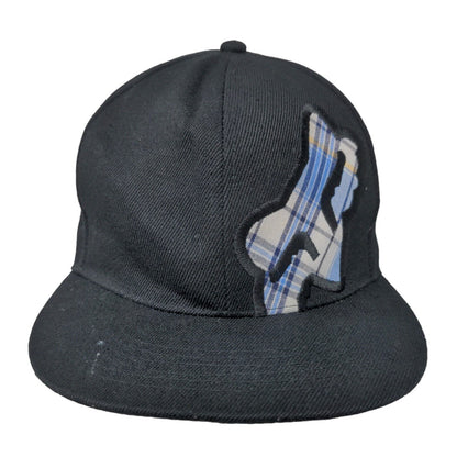 Fox Racing Men's Fitted Hat Black Size 7 Embroidered 100% Cotton