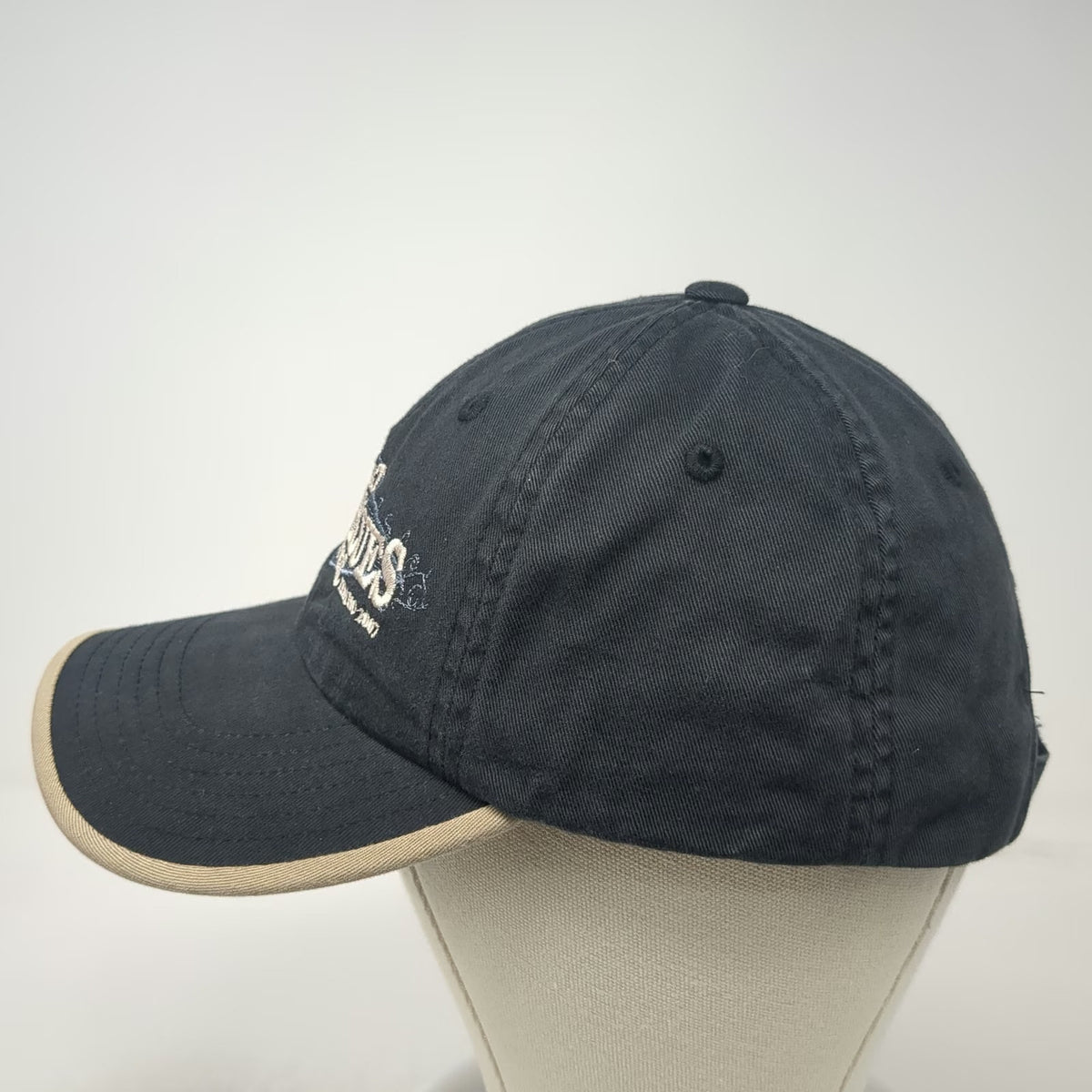Port & Company Baseball Cap Black One Size Strapback Festival Idaho 2007 Hat