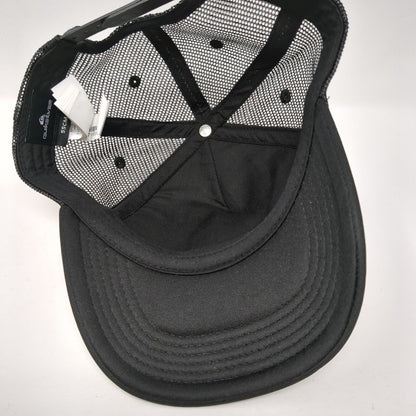 Boardriding Co Snapback Mesh Back Trucker Hat Black 55cm Quiksilver