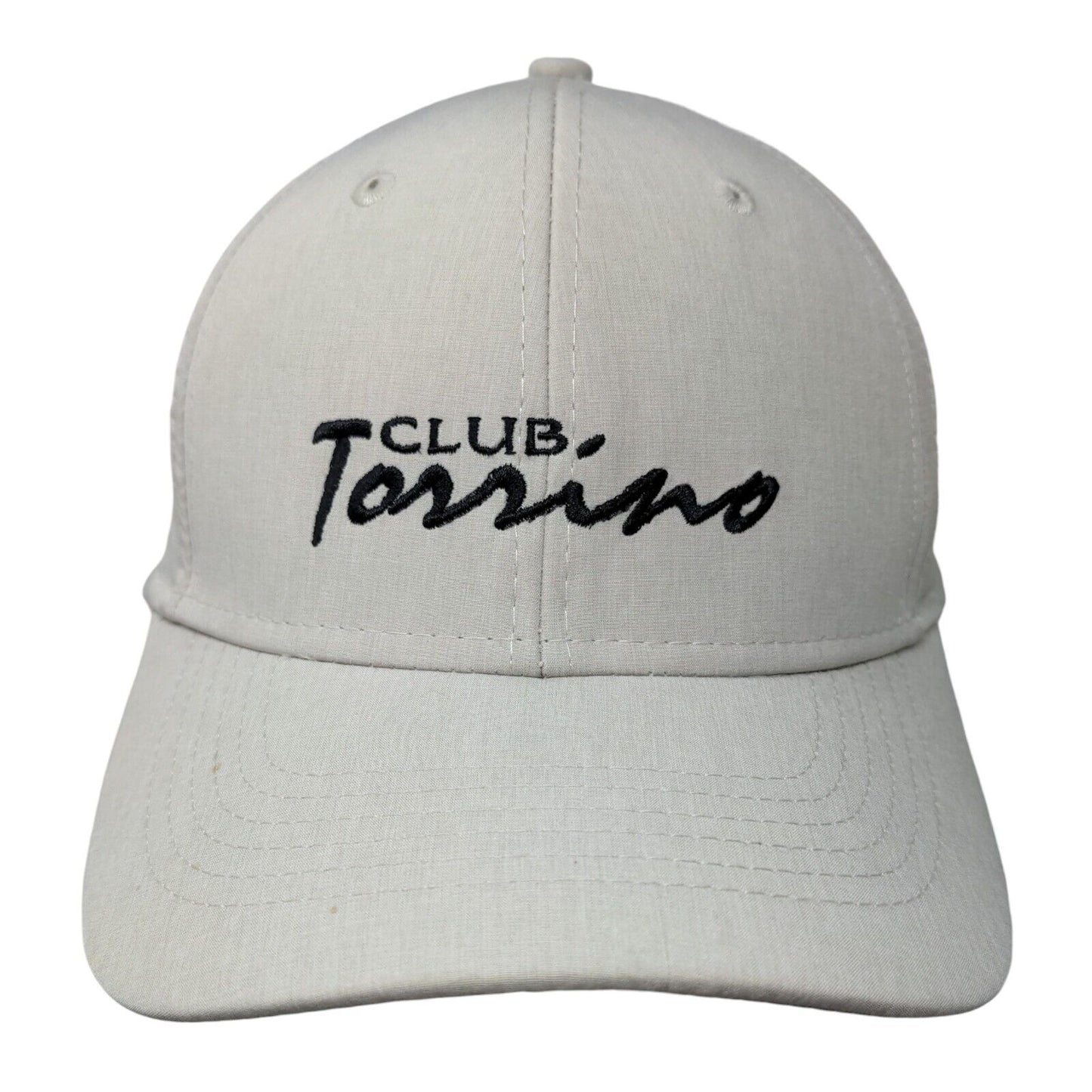 Club Torrino Snapback Hat Tan One Size Embroidered Coyote Crossing