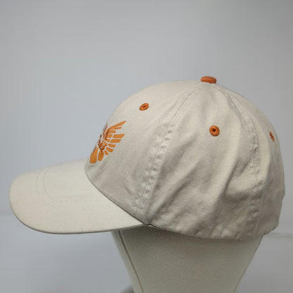 SMCU Sports Baseball Cap Beige One Size IHSAA State Track 2010 Winged Foot Hat