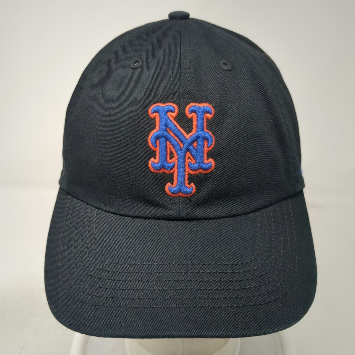New York Mets MLB 47 Franchise Baseball Cap Black M Green Underbrim Recycled Hat