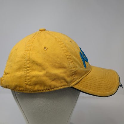 The Game Baseball Cap Yellow One Size Aflac Duck Distressed Mascot Cotton Hat