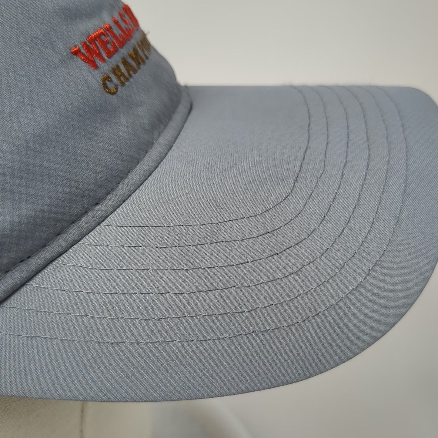 Ahead Baseball Cap Gray One Size Wells Fargo Championship Golf Performance Hat