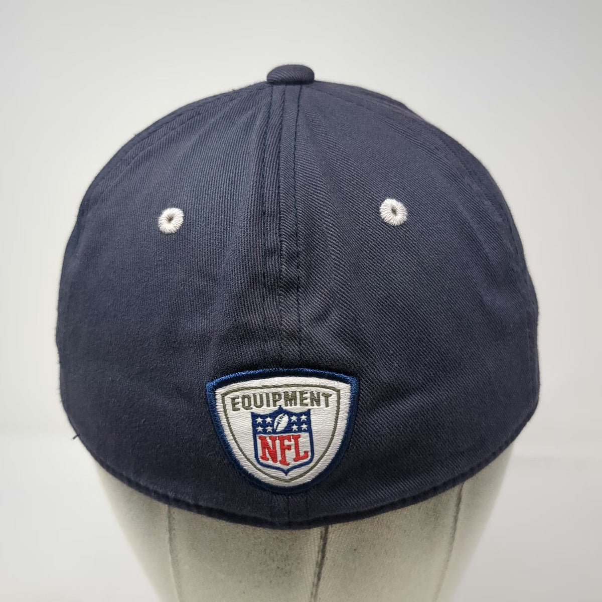 New England Patriots NFL Reebok Blue Size S/M Cap Speckled Brim Stretch Fit