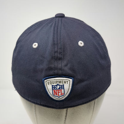 New England Patriots NFL Reebok Blue Size S/M Cap Speckled Brim Stretch Fit