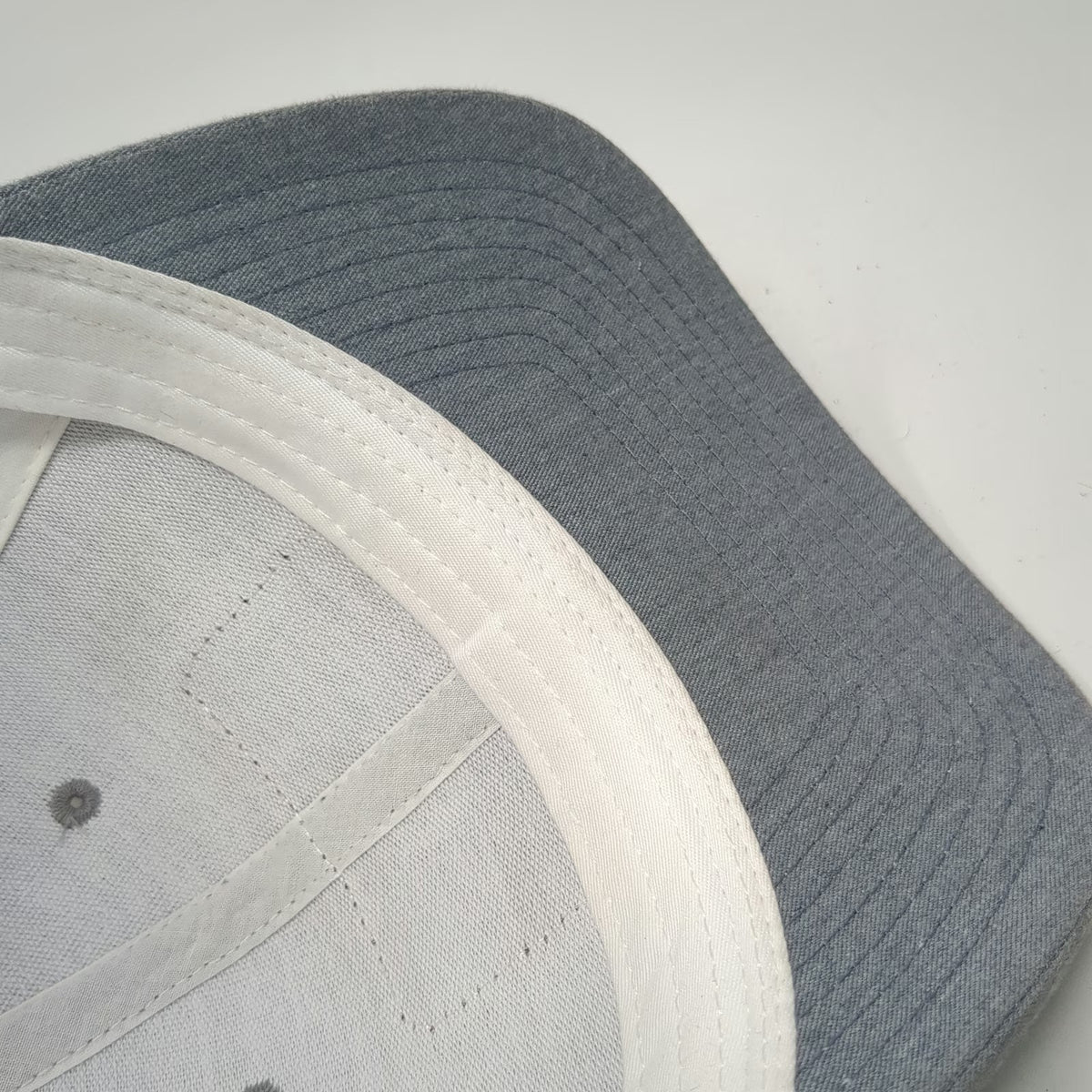 Richardson Yee Yee Apparel Co Trucker Hat Gray One Size Snapback Mesh Back Patch