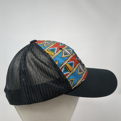 Hooey Snapback Mesh Back Trucker Hat Multicolor One Size Geometric