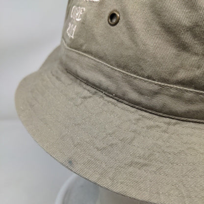 Team Clarian Race For The Cure 2001 Fisherman Bucket Hat Tan OS Embroidered