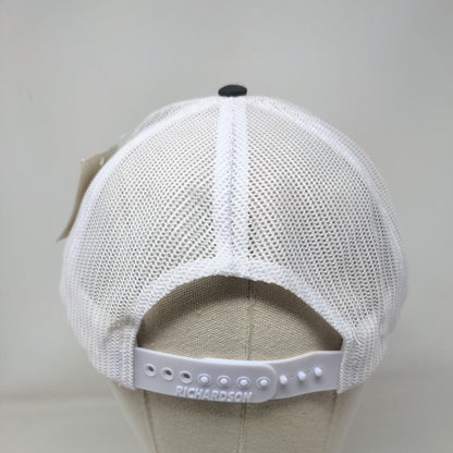 White-Tailed Deer Snapback Trucker Hat Gray OS Mesh Back W/Tags Richardson