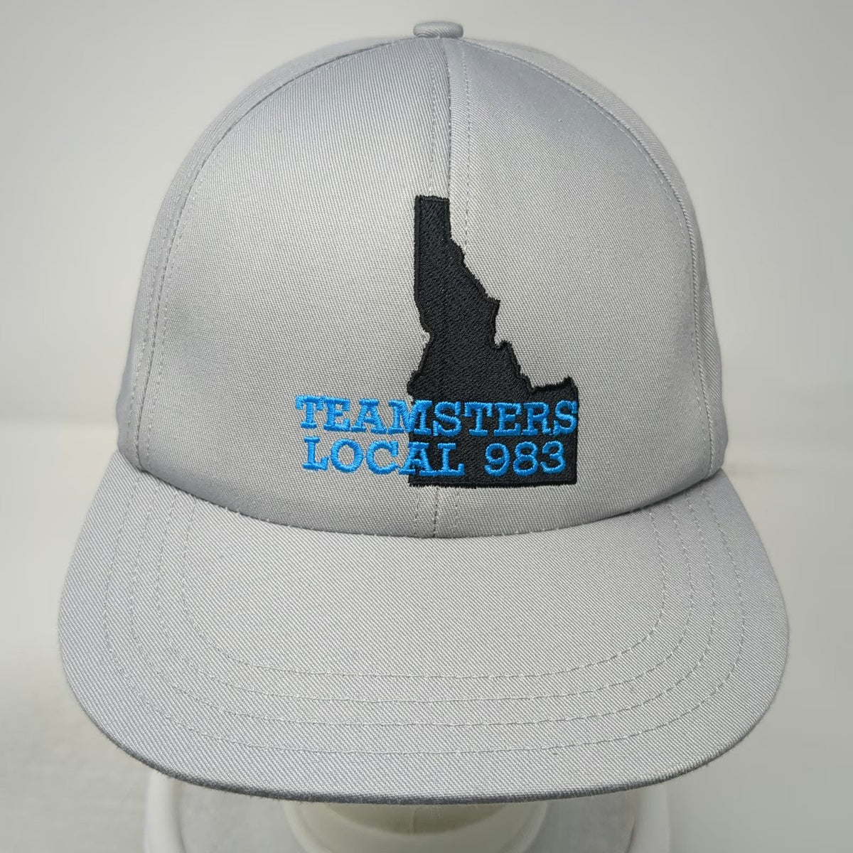 Unionwear Snapback Gray One Size Teamsters Local 983 Idaho Workers United Hat