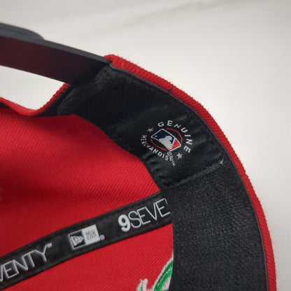 New Era MLB Big League Chew Snapback Hat Red Black One Size 9SEVENTY Flat Bill