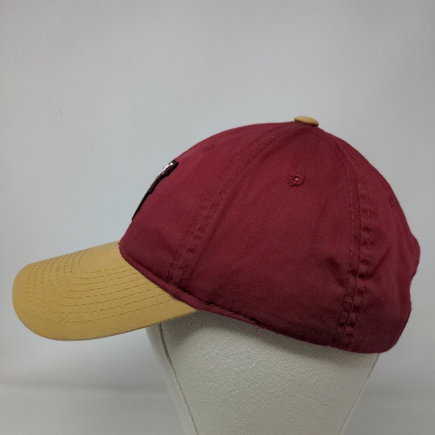 OC Sports Men's Strapback Hat Red OSFM Embroidered Florida State Seminoles Logo