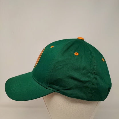 Captivating Headgear Men's Strapback Hat Green OSFA Embroidered FAMU Rattlers