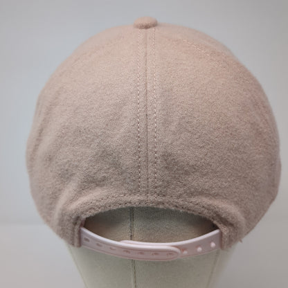 Prana Snapback Hat Pink One Size Adjustable Lightweight 6 Panel Blank