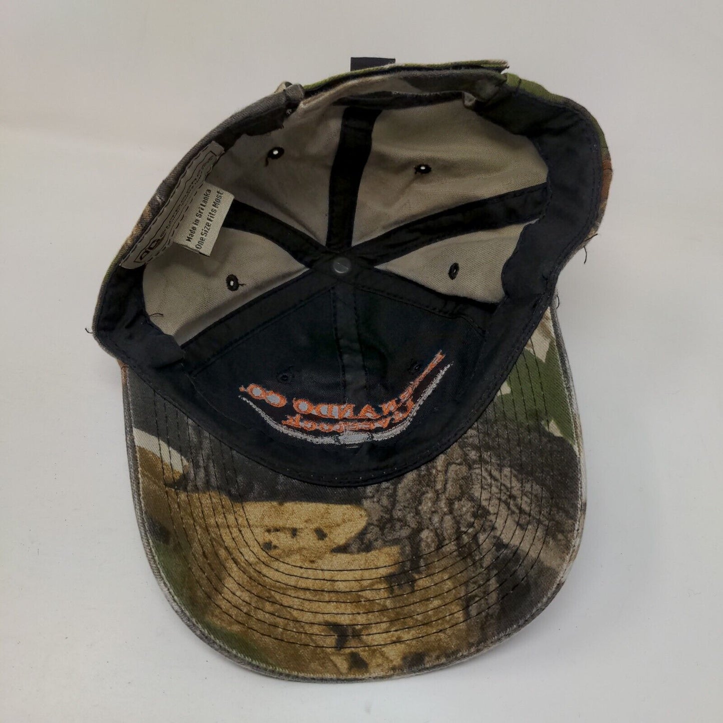 Hernando Co. Livestock Show & Sale Strapback Hat Camo OSFM Realtree