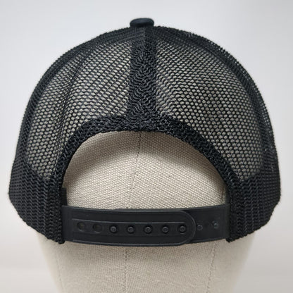 F/U Livestock Trucker Hat Black One Size DTF Down To Farm Patch Mesh Back