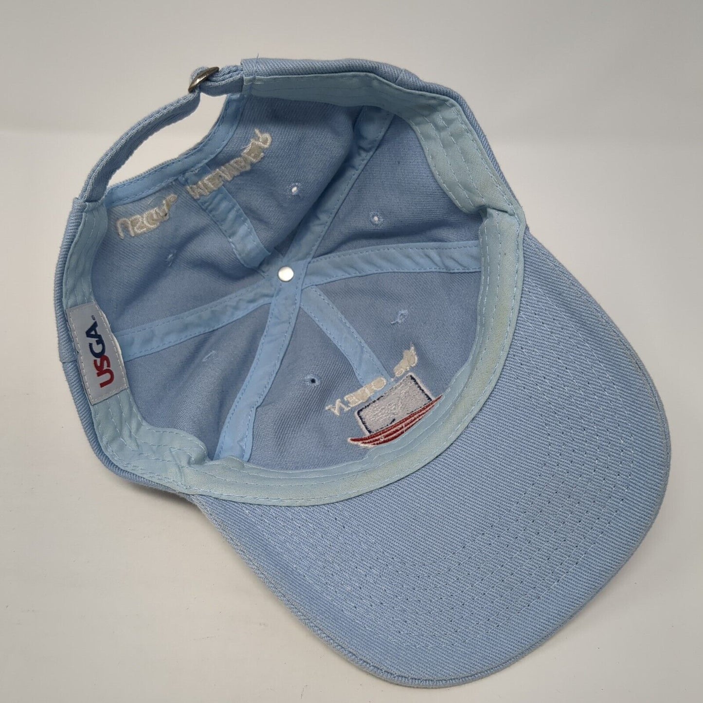 U.S. Open 2019 Pebble Beach Slideback Hat Blue One Size Adjustable USGA Member