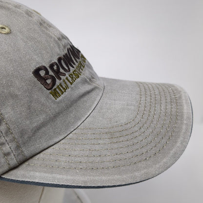 Brownells Mille Supply Group Strapback Hat Gray One Size Adjustable