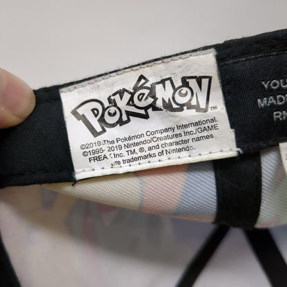 Pokemon 1st Gen Starters Pikachu Charmander Snapback Hat Youth OS Multicolor