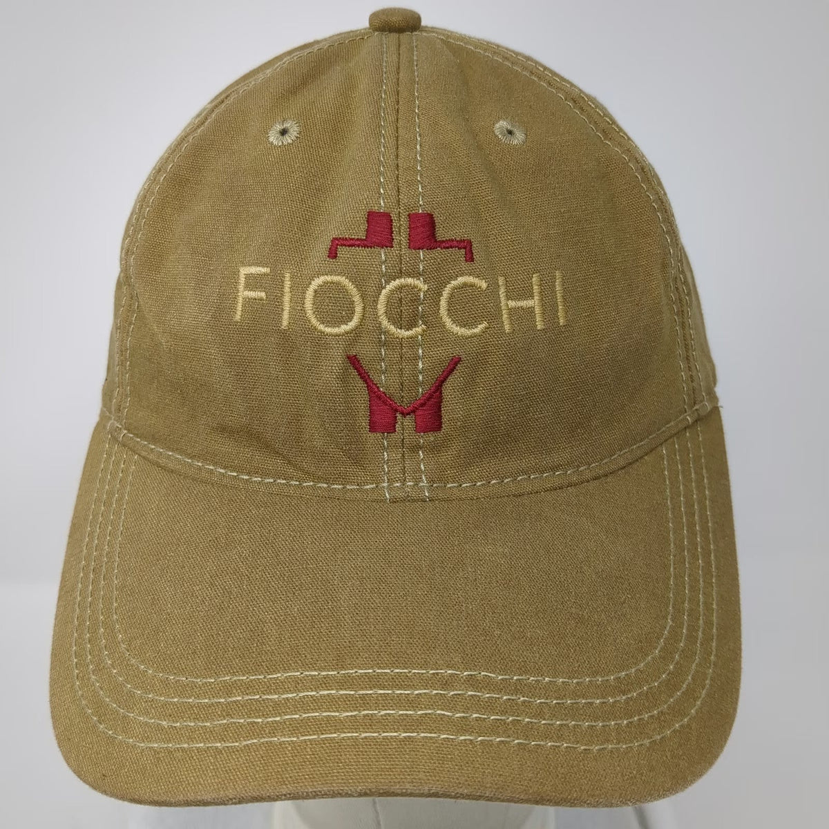 Legacy Baseball Cap Brown One Size Cotton Slideback Fiocchi Ammunition Logo Hat