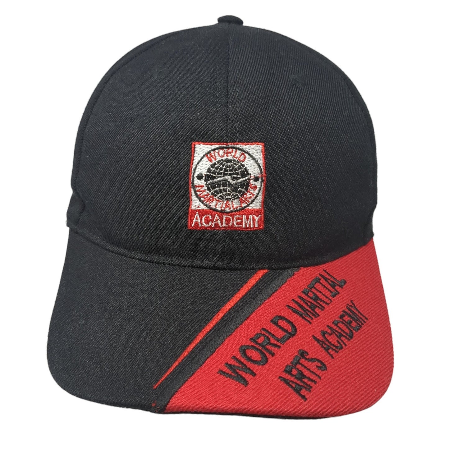 World Martial Arts Academy Strapback Hat Black One Size Adjustable