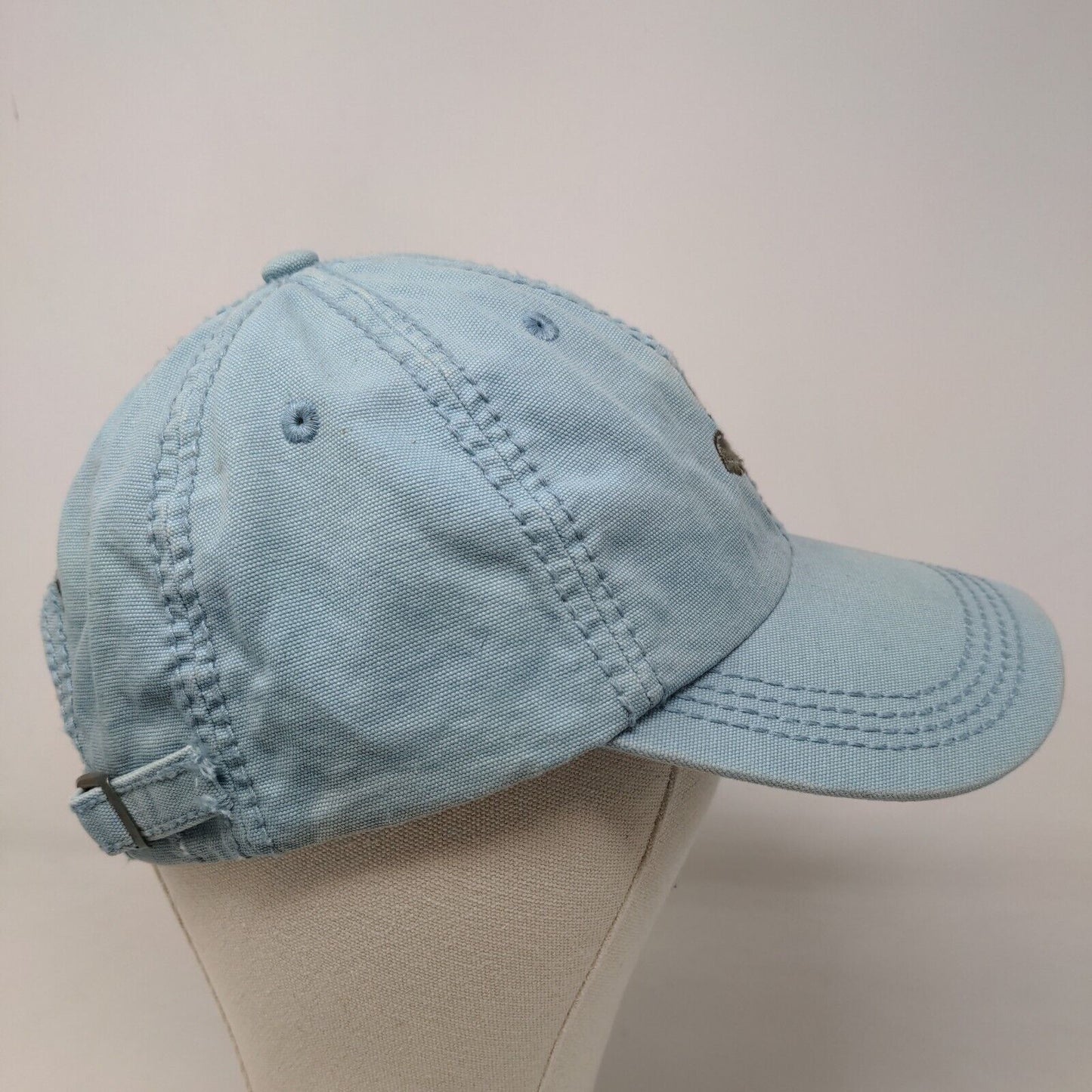 Life is Good Women's Slideback Hat Blue Adjustable Embroidered Logo Cotton