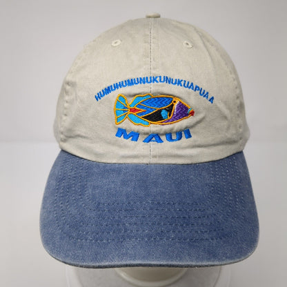 Humuhumunukunukuapua'a Maui Strapback Hat Multi One Size Colorblock