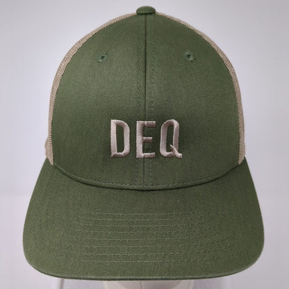 DEQ Snapback Mesh Back Trucker Hat Multicolor One Size Sport-Tek