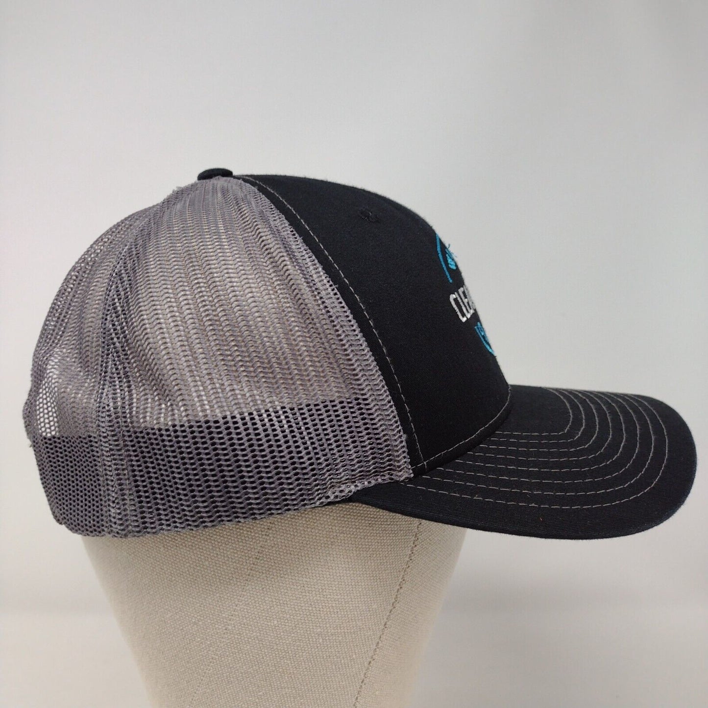 Clear View Window Cleaning Snapback Trucker Hat Multi OSFA Mesh Back