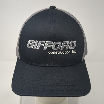 Gifford Construction Inc Trucker Hat Black One Size Mesh Back Pacific Headwear