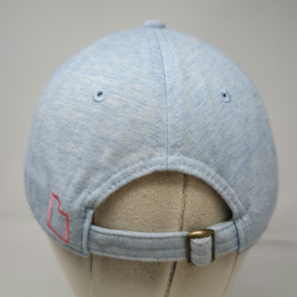 Home Free Baseball Cap Blue One Size UT USA Utah Map Slideback Hat Heathered