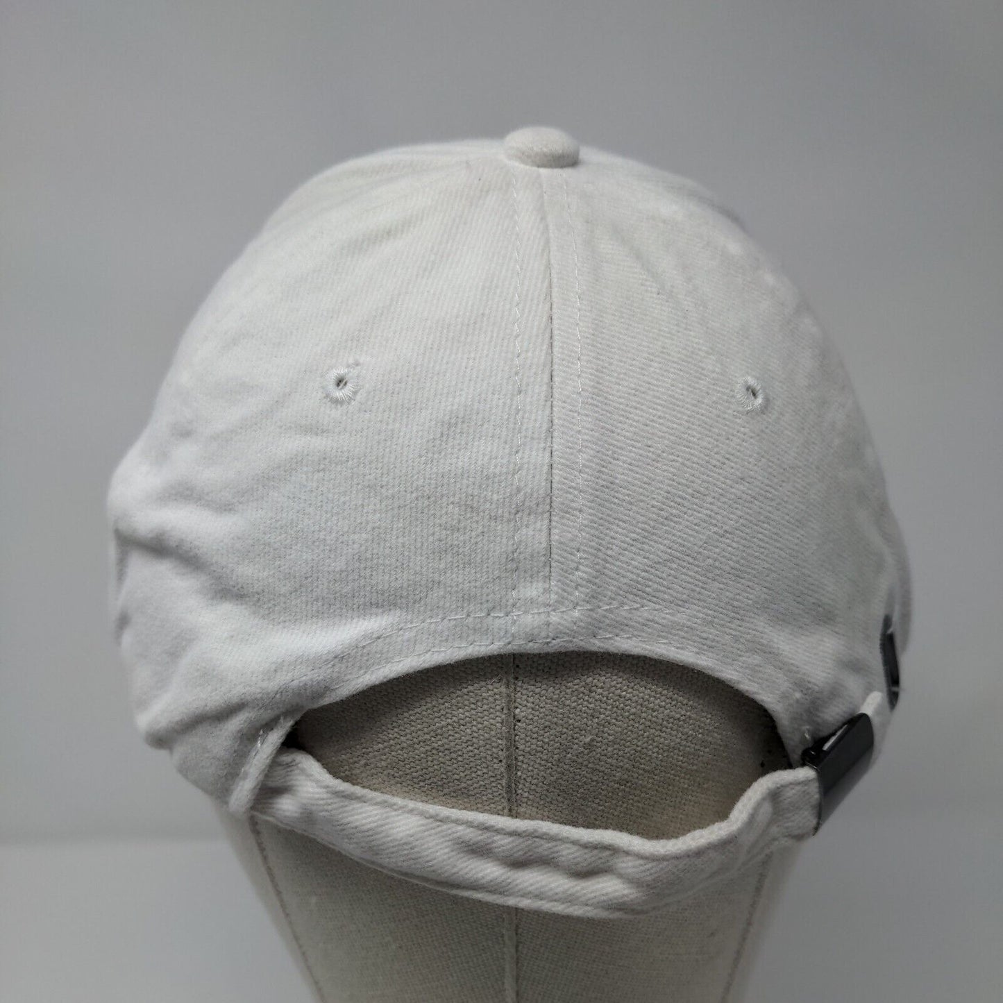Validar Slideback Hat White One Size Adjustable Embroidered 6 Panel