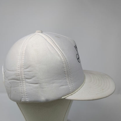 Nissin Trucker White One Size Mother Lode Productions Miner Graphic Rope Hat