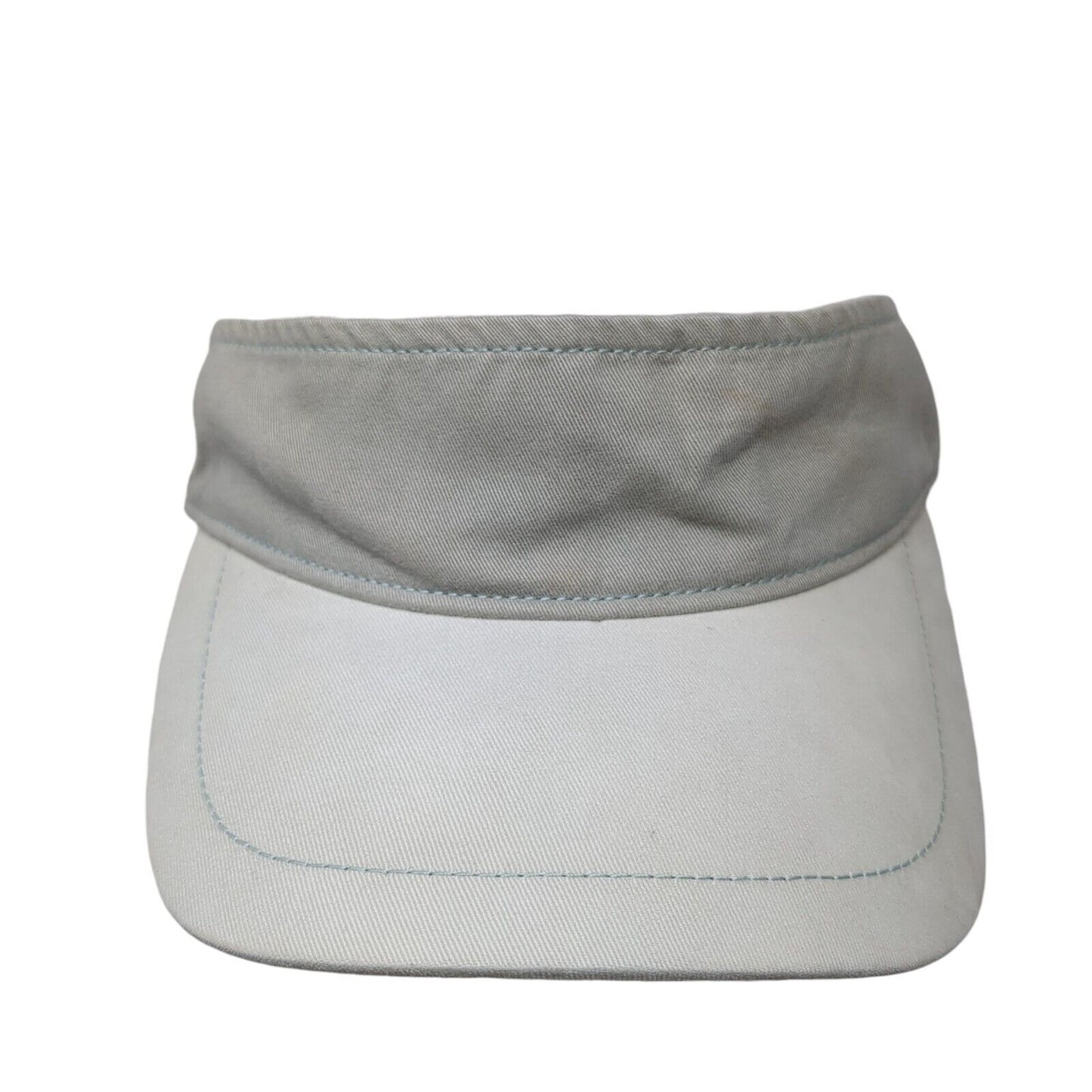 Ahead Casuals Strapback Sun Visor Hat Tan One Size Adjustable Blank