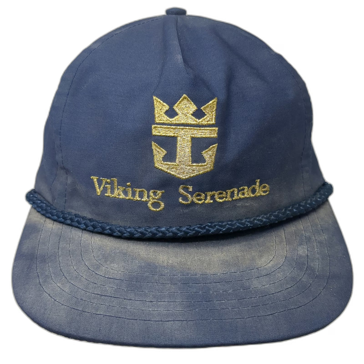 Designer Award 5 Panel Blue Hat One Size Viking Serenade Royal Caribbean Rope