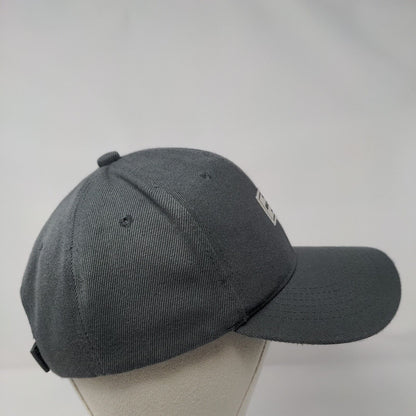 N'86 Brooklyn Twenty Strapback Hat Gray One Size Adjustable 6 Panel Polyester