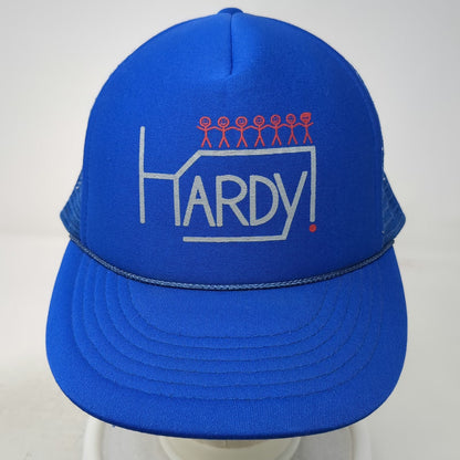 Cobra Trucker Hat Blue One Size Hardy Stick People Graphic Mesh Snapback Rope