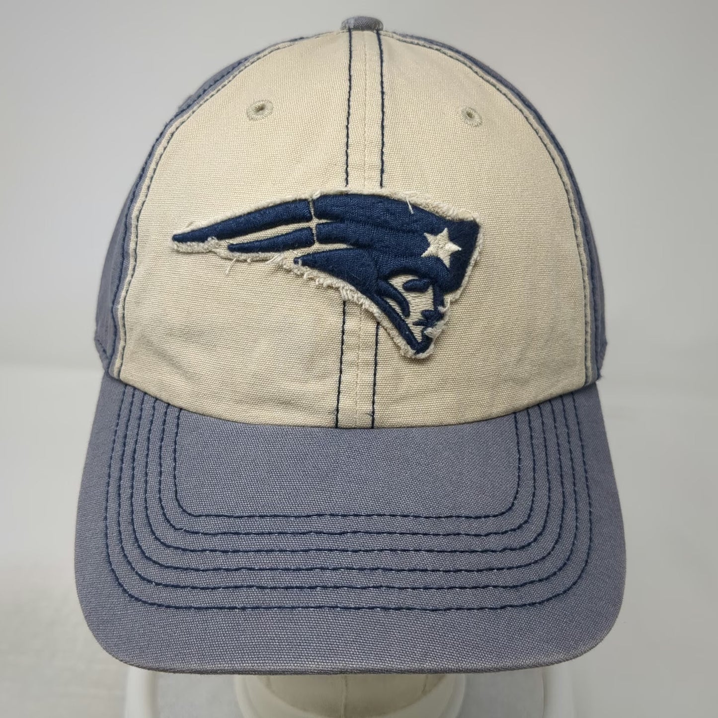 '47 New England Patriots NFL Blue Cap One Size Distressed Embroidered Logo Hat