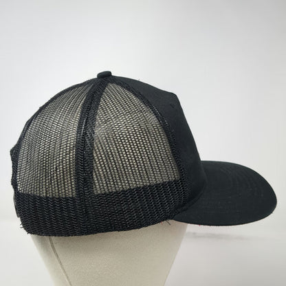 Hana Koa Brewing Co Trucker Hat Black One Size Mesh Back Snapback Craft Beer