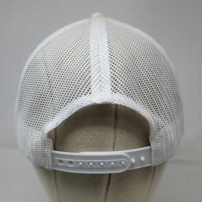 Cap America Trucker Hat White One Size Patron Tequila Bee Additive Free Snapback
