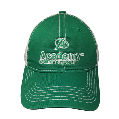 Academy Sports + Outdoors Snapback Trucker Hat Green One Size Mesh Back