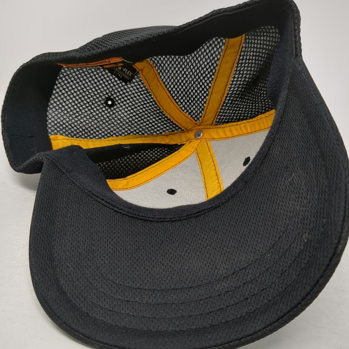 Pukka Baseball Cap Black XL PLCC Pine Lake Country Club Golf Hat Stretch Fit