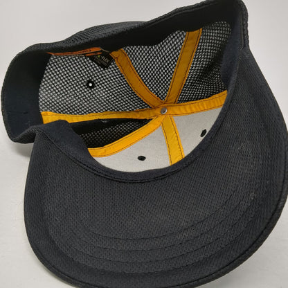 Pukka Baseball Cap Black XL PLCC Pine Lake Country Club Golf Hat Stretch Fit