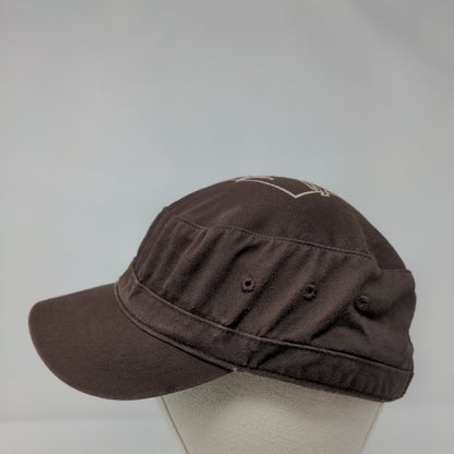 Sockeye Brewery Boise Idaho Strapback Army Hat Brown OSFA District