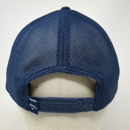 Callaway Trucker Hat Blue OSFM Sunset Gradient Patch Golf Carlsbad CA Snapback