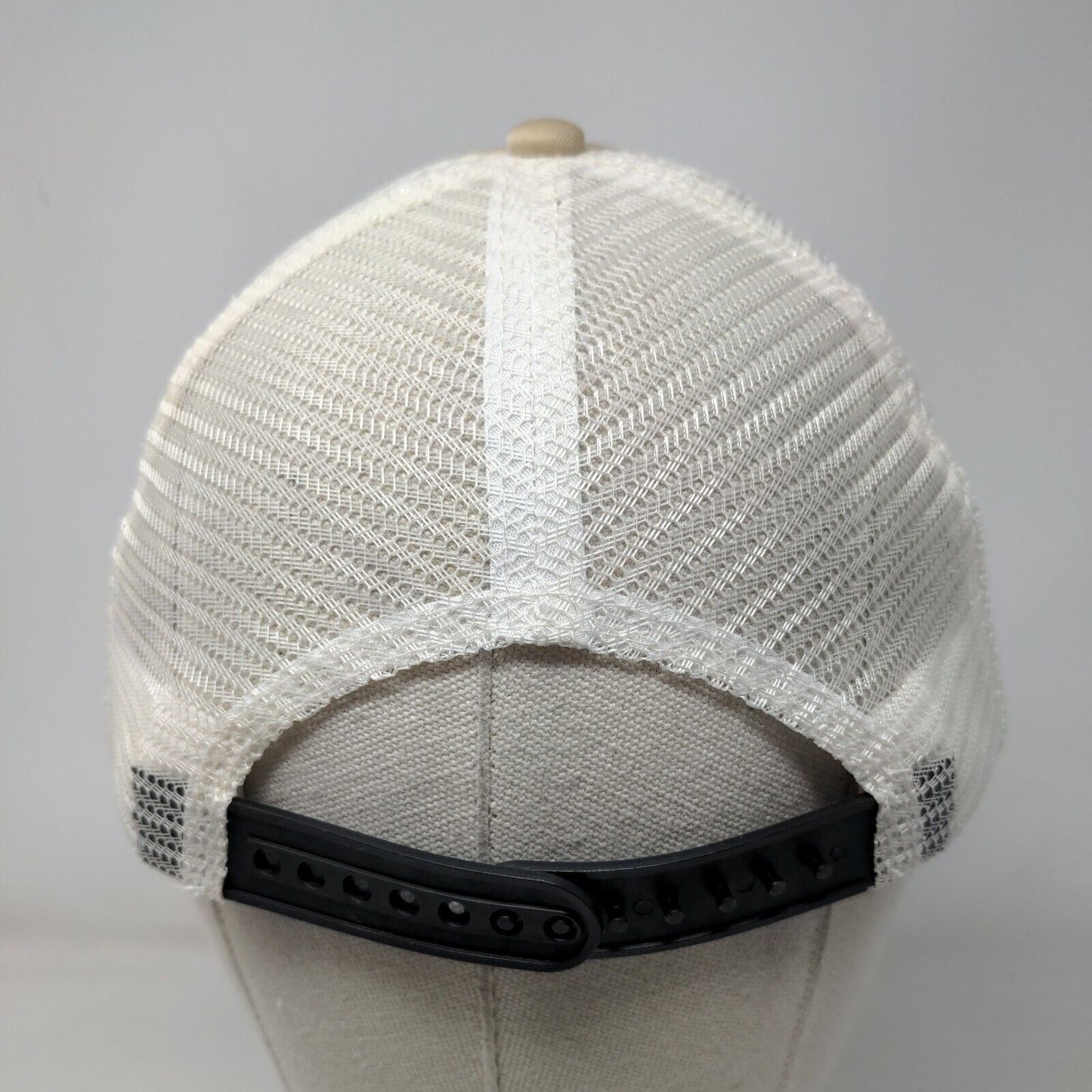 Clover Snapback Mesh Back Trucker Hat Multi One Size Colorblock