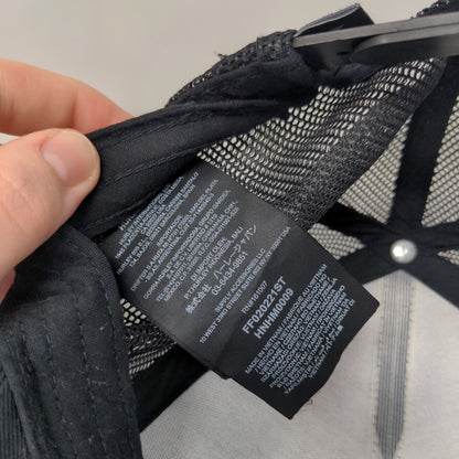 Hurley Snapback Mesh Back Trucker Hat Black One Size The Classics Yupoong